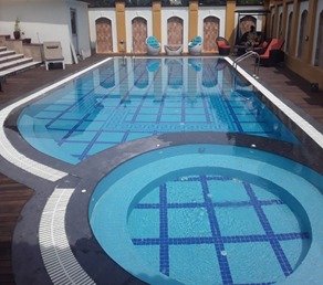 Taylor Made swimming Pool with children pool image